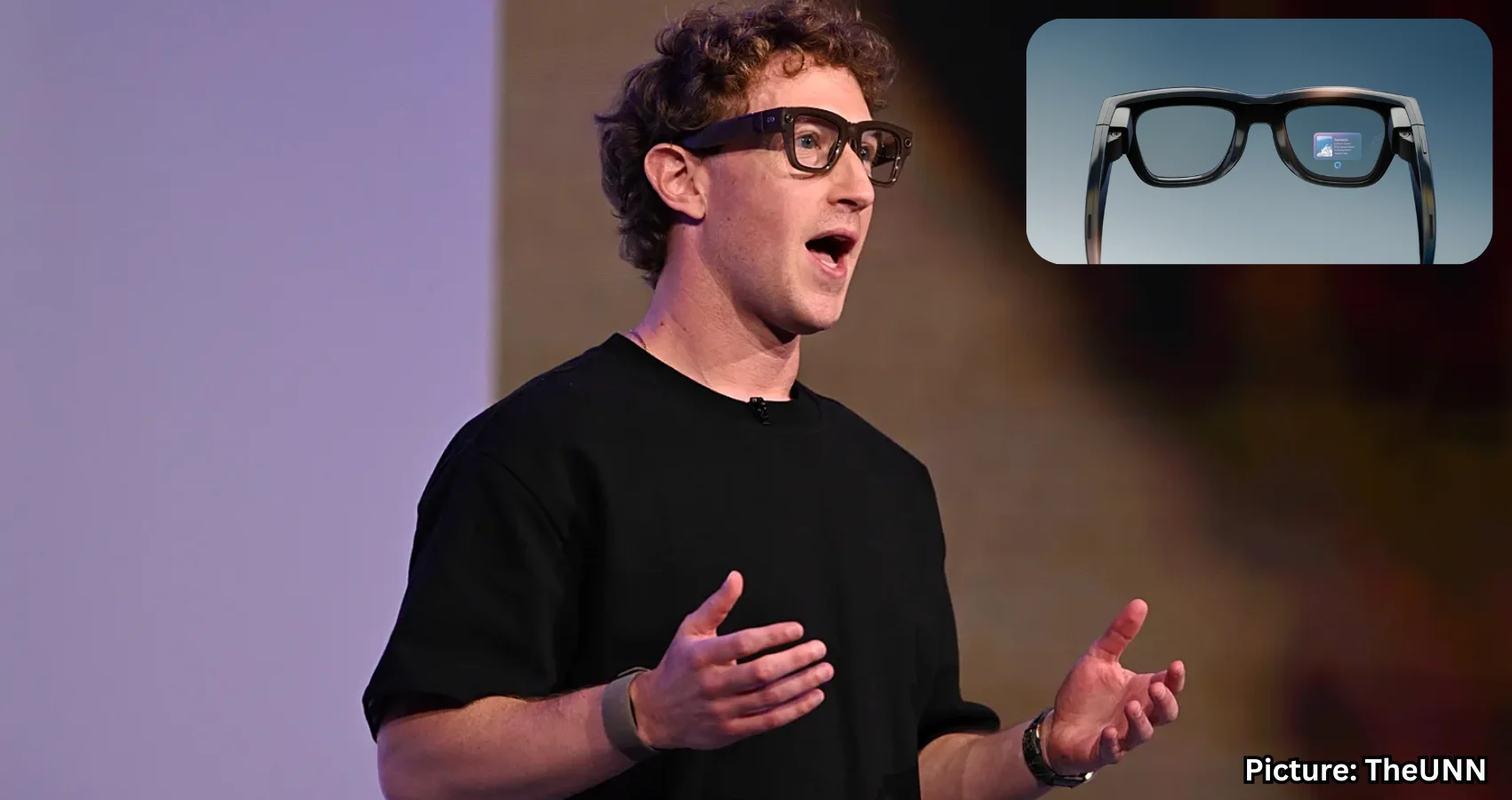 Meta AI smart glasses - detail closeup