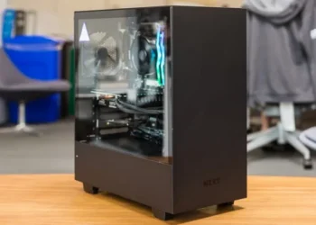 NZXT BLD Starter PC Plus - front design view