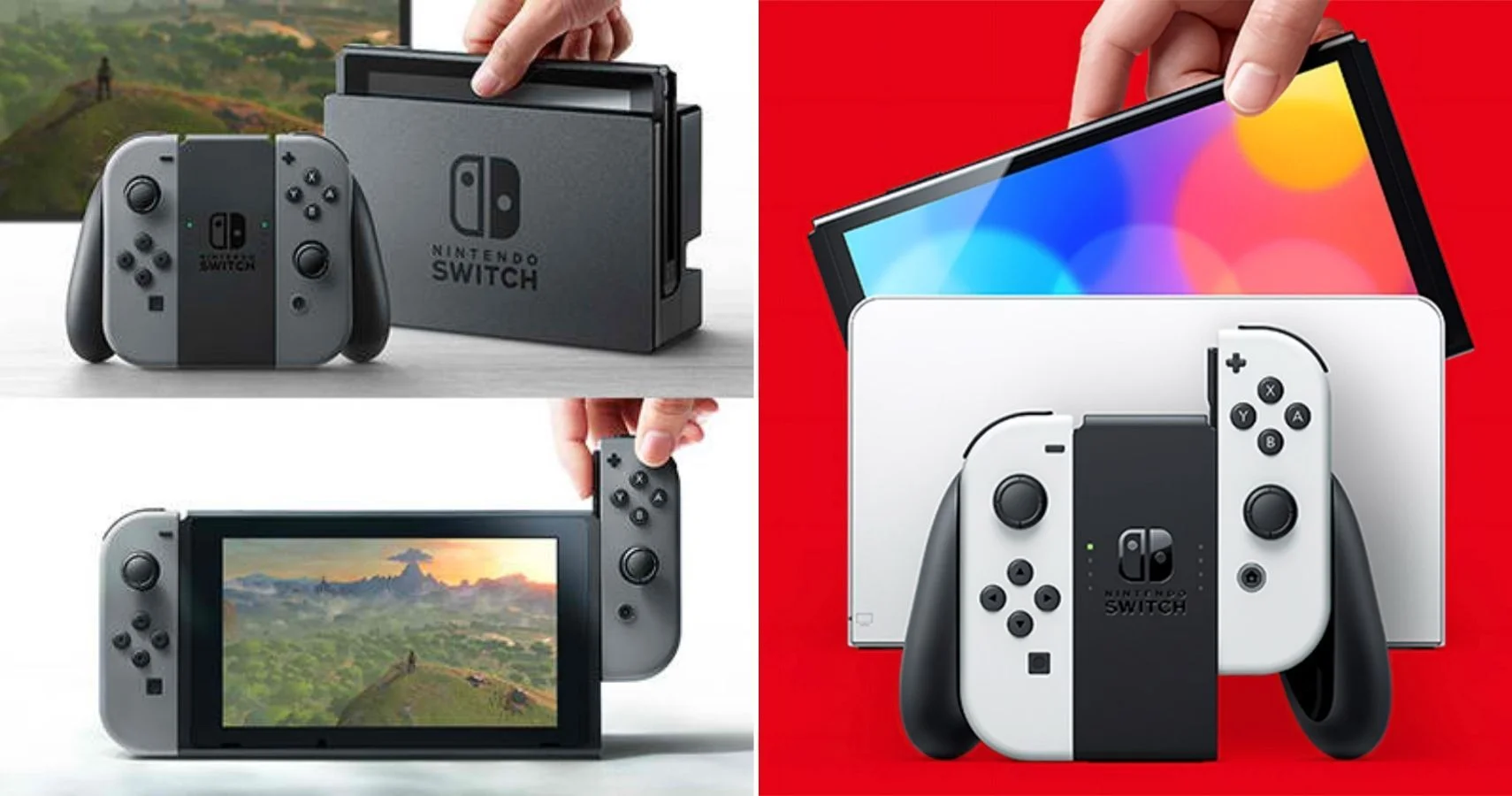 Nintendo Switch OLED Model - in-use shot