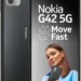 Nokia G42 5G - front design view
