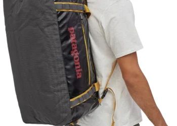 Patagonia Black Hole Duffel 55L - front design view