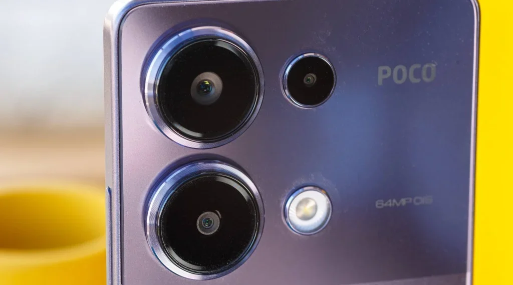 Poco M6 Pro - front design view