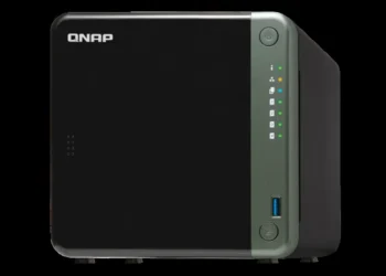 QNAP TS-453D NAS - front design view