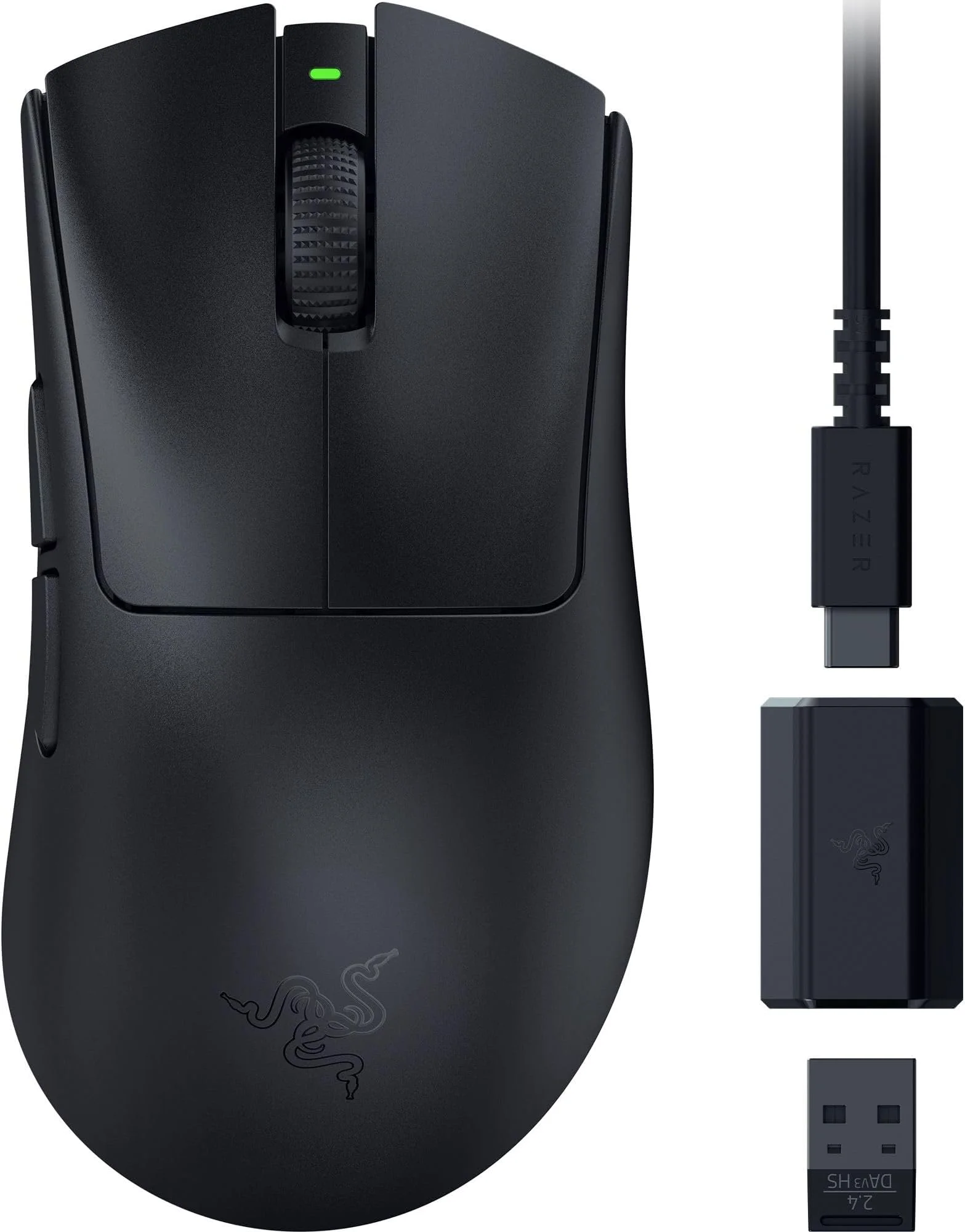 Razer DeathAdder V3 Pro - side profile