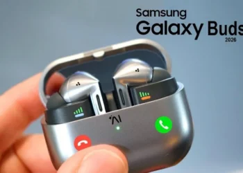 Samsung Galaxy Buds 4 and 4 Pro - front design view