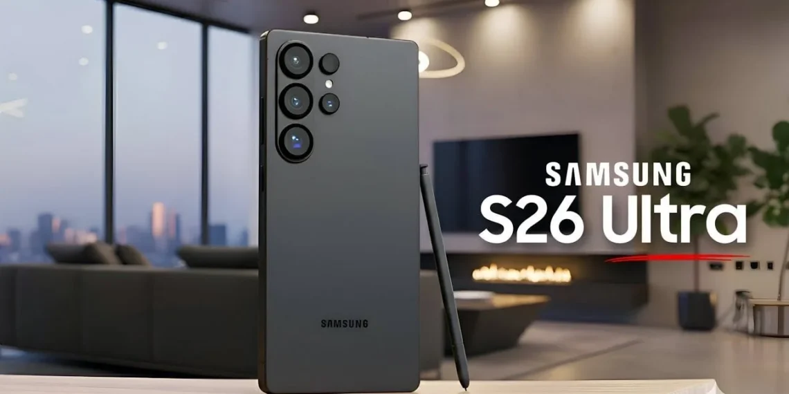 Samsung Galaxy S26 - front design view