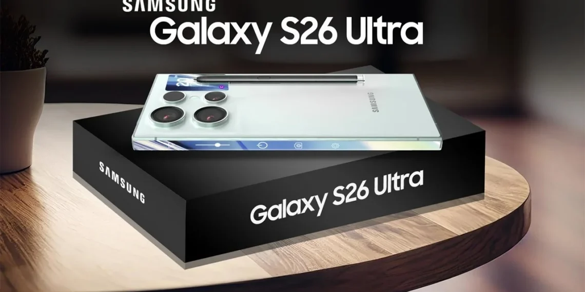 Samsung Galaxy S26 Ultra - front design view
