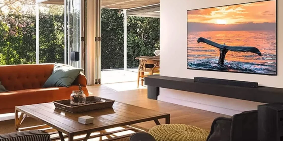 Samsung QN95D Neo QLED 4K TV - front design view