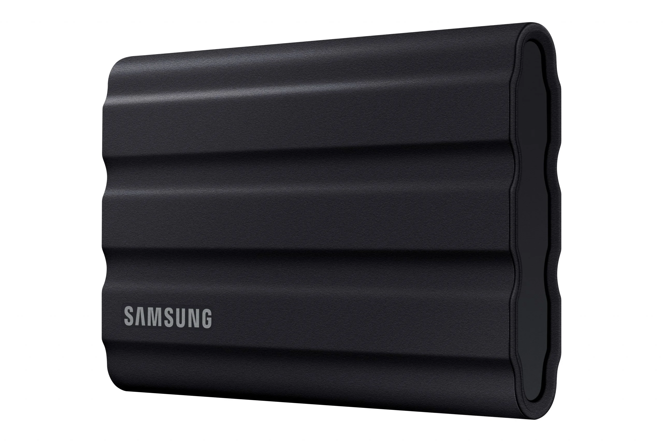 Samsung T7 Shield Portable SSD - detail closeup