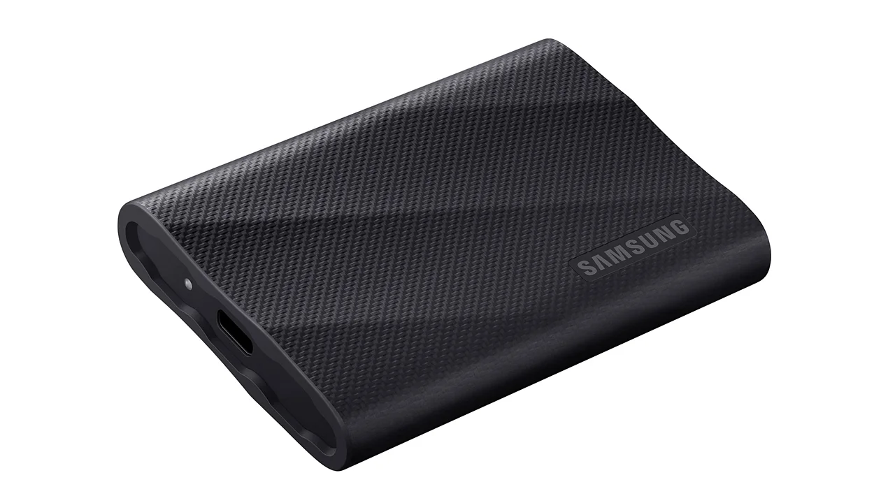 Samsung T9 Portable SSD - side profile