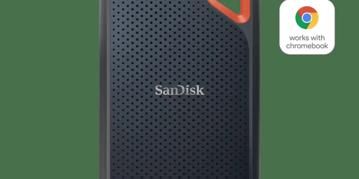 SanDisk Extreme Portable SSD V2 - front design view