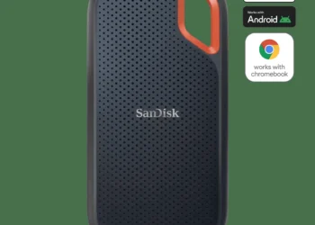 SanDisk Extreme Portable SSD V2 - front design view