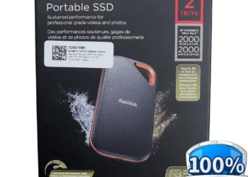 SanDisk Extreme Pro Portable SSD V2 - front design view