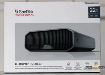 SanDisk Professional G-Drive SSD - front design view