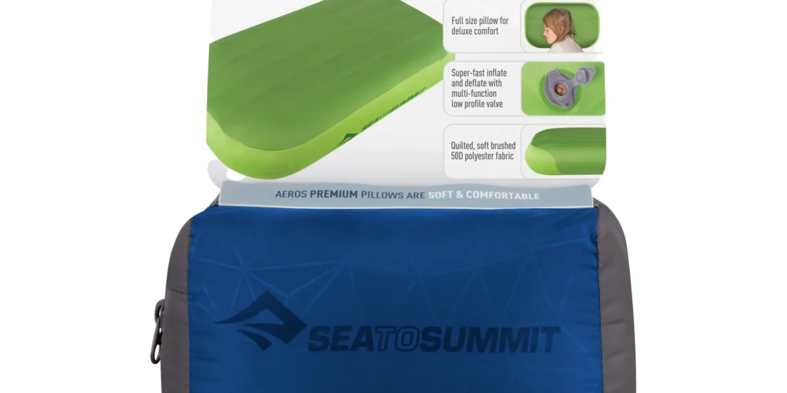 Sea to Summit Aeros Premium Pillow - front design view