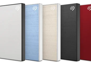 Seagate Backup Plus Slim - front design view