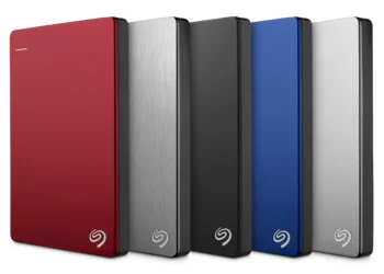 Seagate Backup Plus Slim - side profile