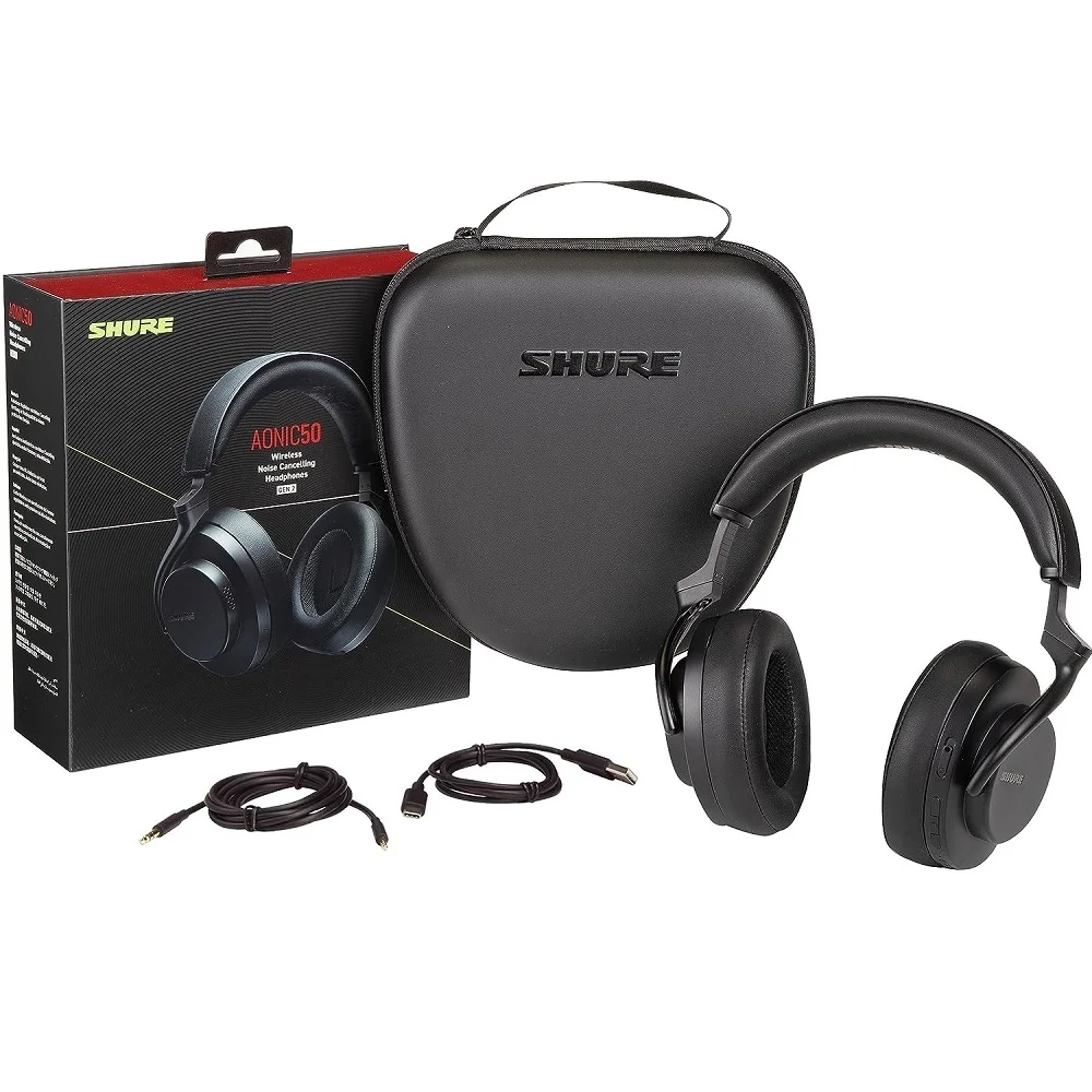 Shure AONIC 50 - detail closeup Shure AONIC 50 - detail closeup