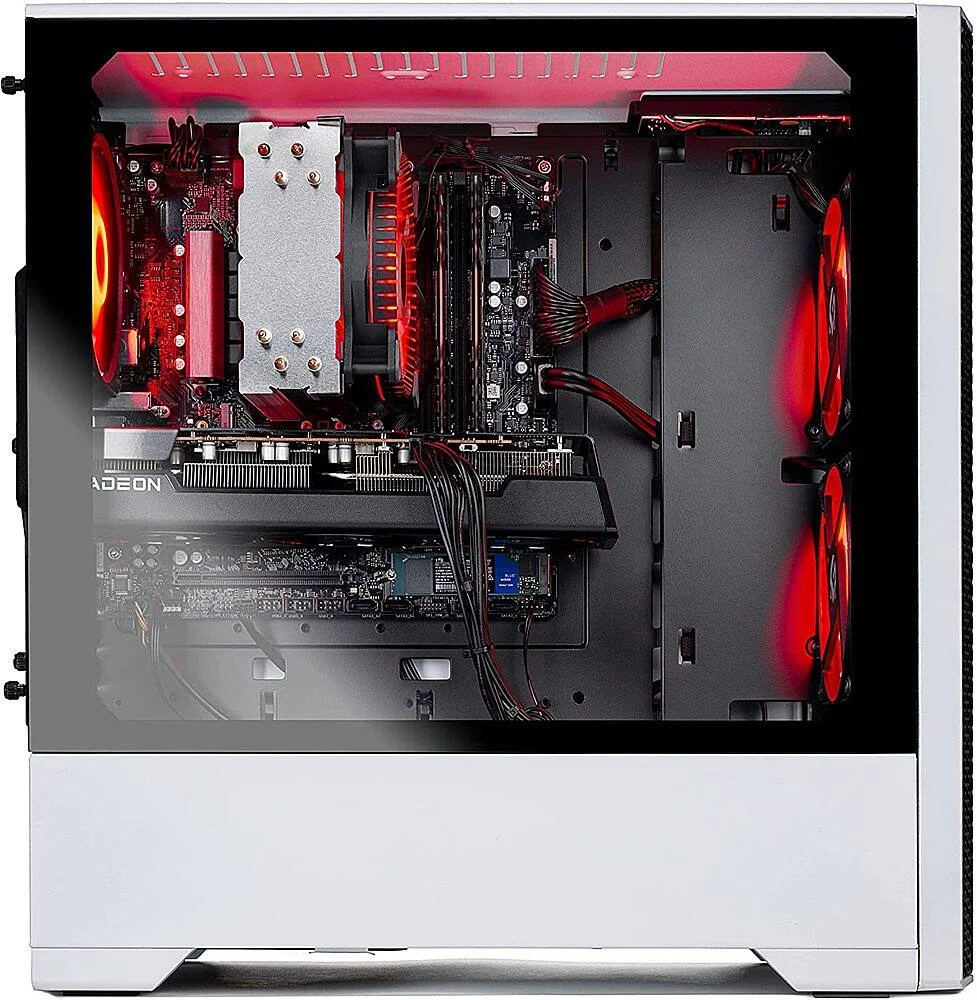 Skytech Blaze 3.0 Gaming PC - front design view Skytech Blaze 3.0 Gaming PC - front design view