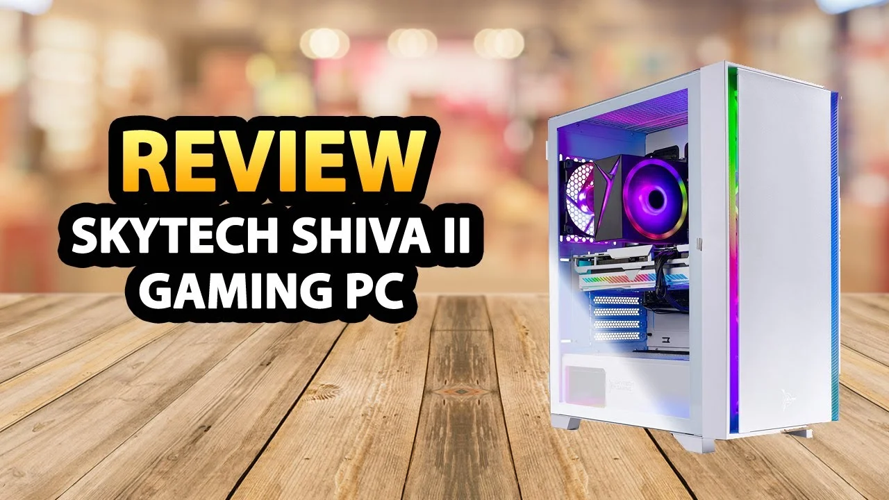 Skytech Shiva II Gaming PC - detail closeup