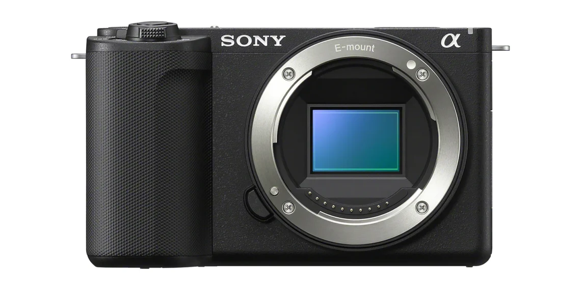 Sony Alpha ZV-E10 II - front design view