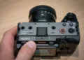 Sony FX30 - front design view