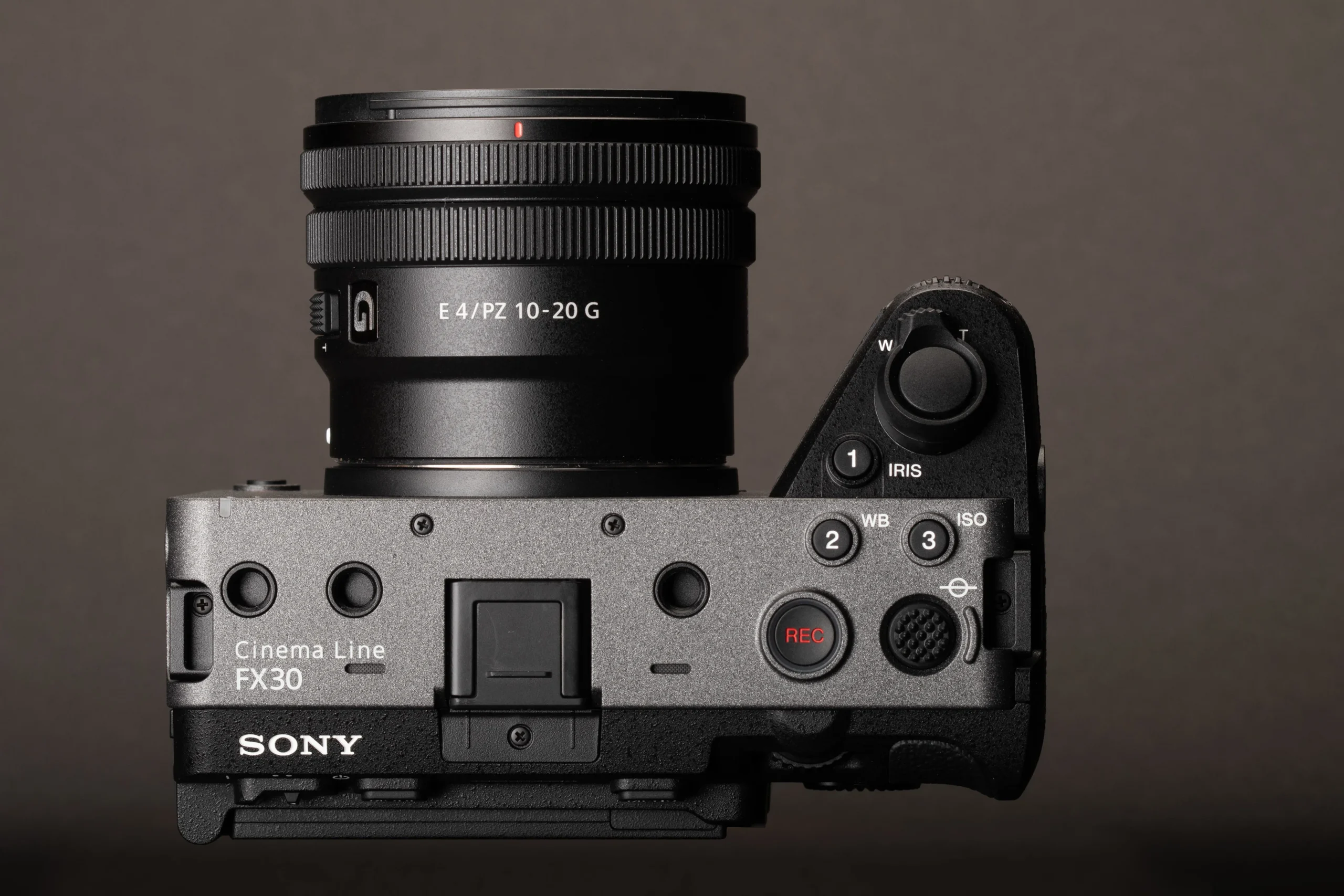 Sony FX30 - side profile