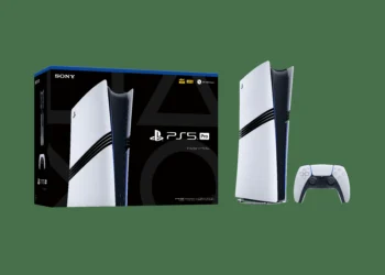 Sony PlayStation 5 Pro - front design view