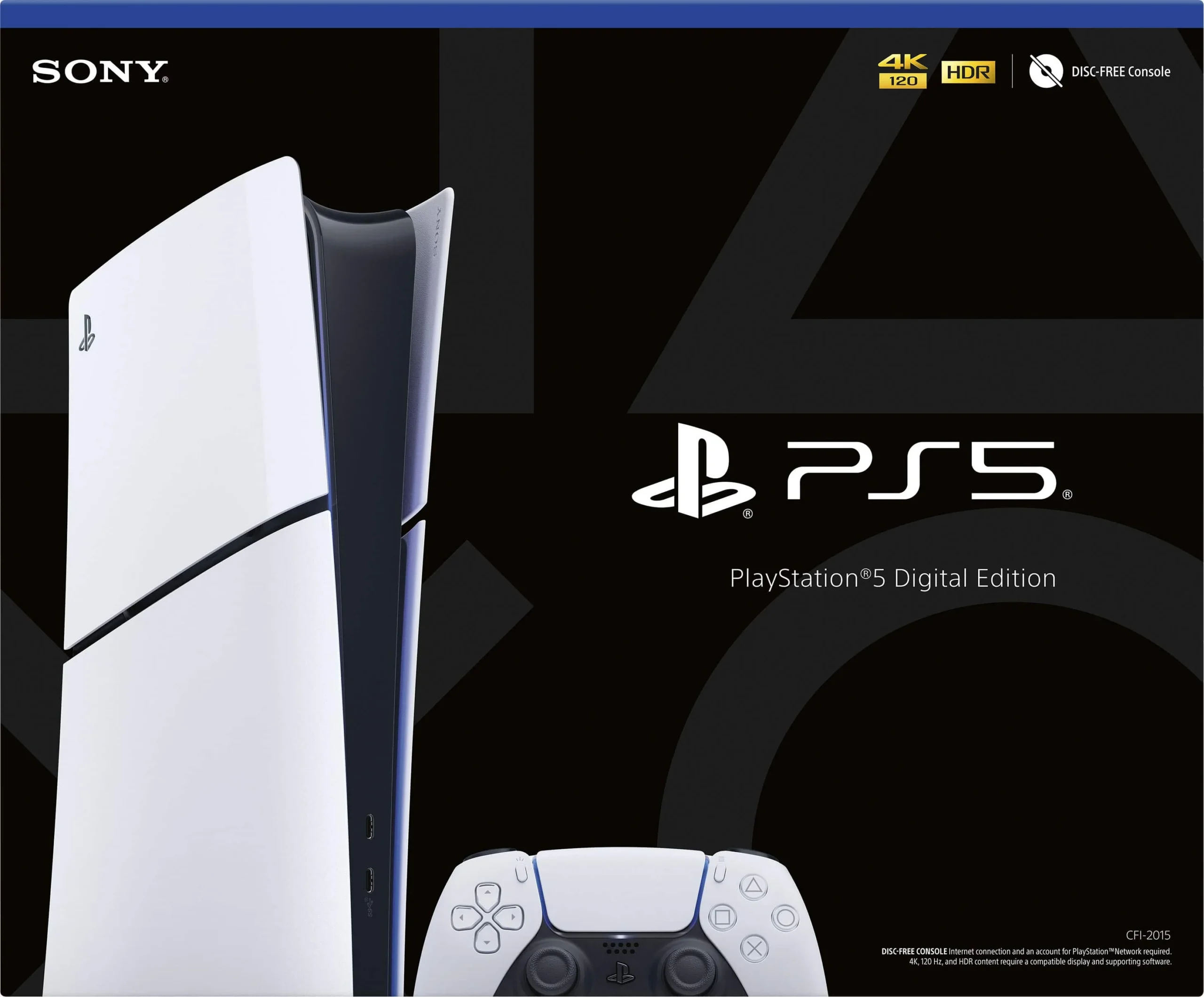 Sony PlayStation 5 Slim - detail closeup