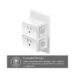 TP-Link Kasa Smart Plug HS103P4 - front design view