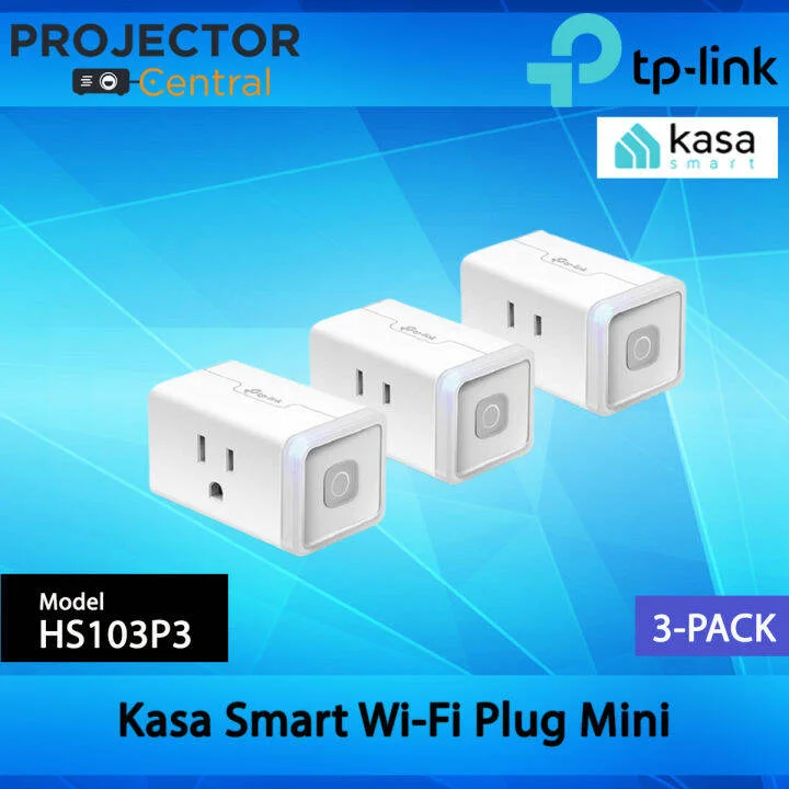TP-Link Kasa Smart Plug HS103P4 - detail closeup TP-Link Kasa Smart Plug HS103P4 - detail closeup