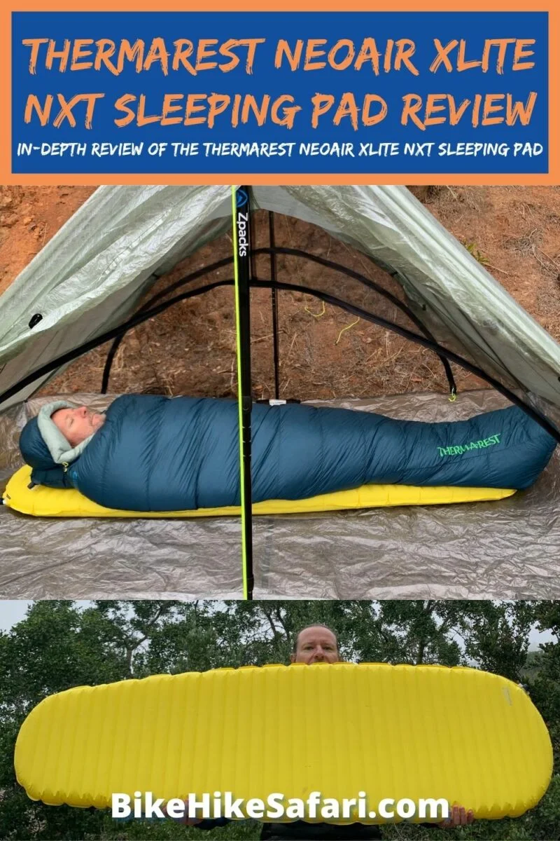 Therm-a-Rest NeoAir XLite Sleeping Pad - detail closeup Therm-a-Rest NeoAir XLite Sleeping Pad - detail closeup