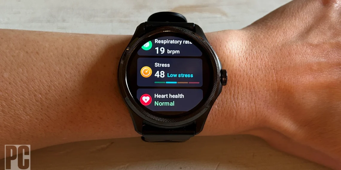 TicWatch Pro 5 - front design view