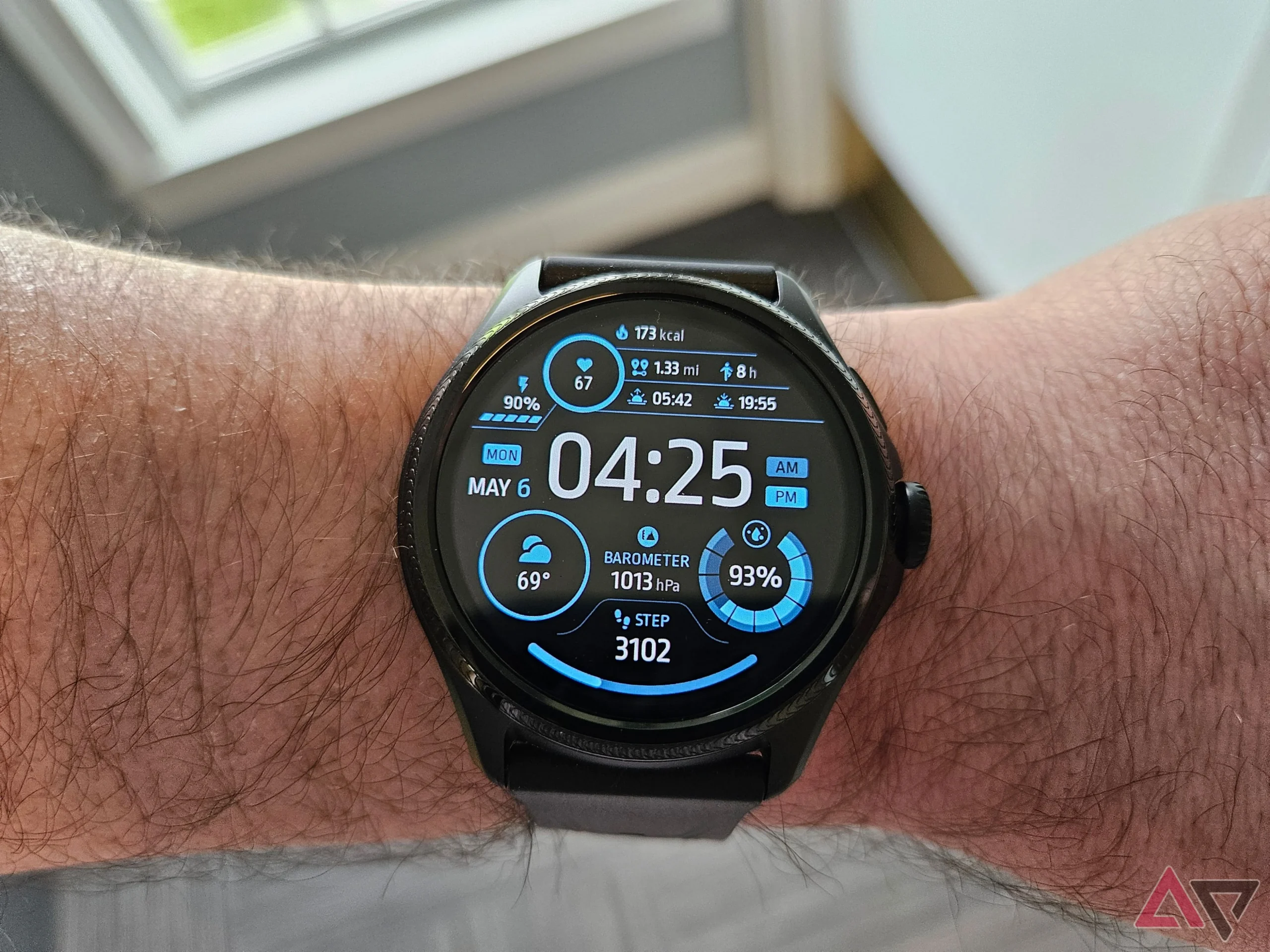 TicWatch Pro 5 - detail closeup TicWatch Pro 5 - detail closeup