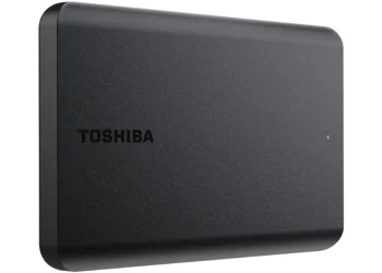 Toshiba Canvio Basics External Hard Drive - front design view