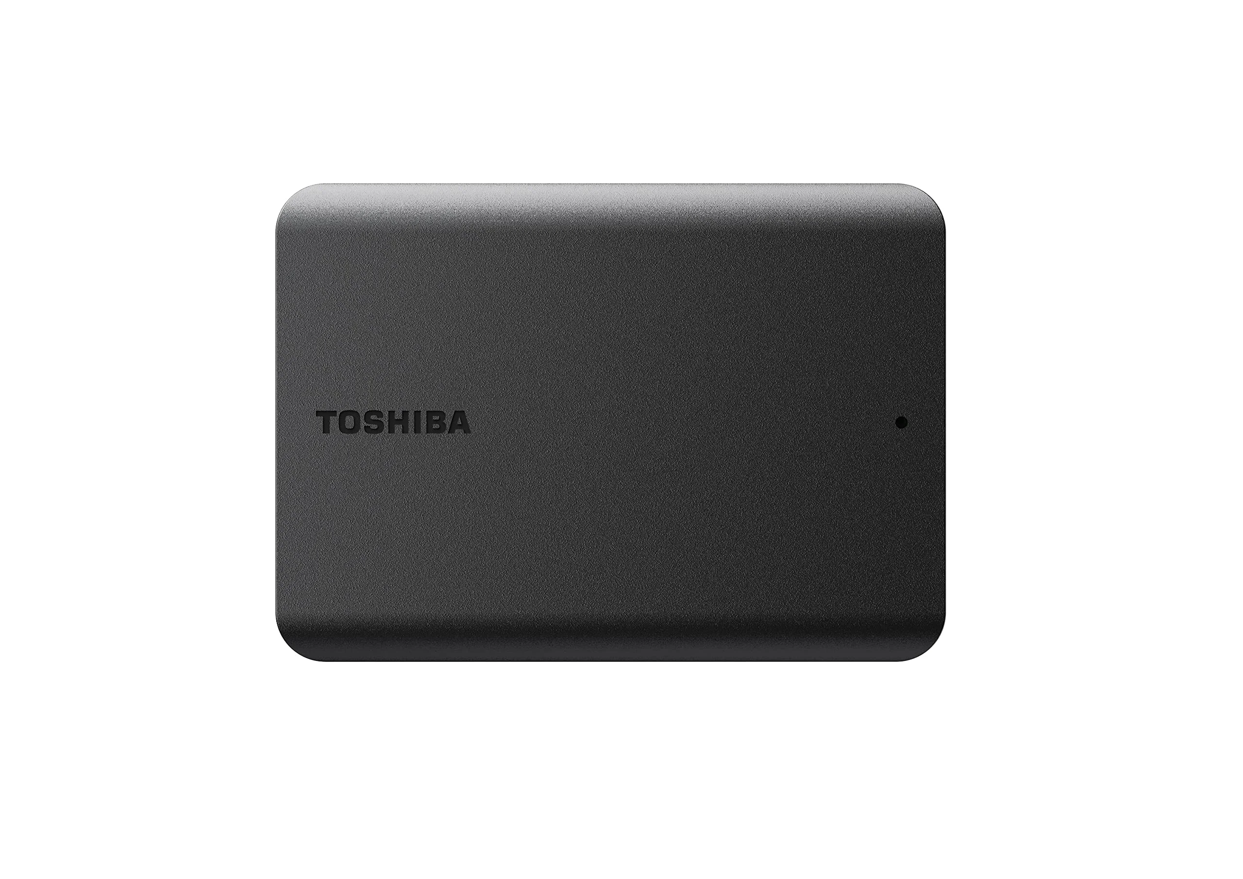 Toshiba Canvio Basics External Hard Drive - side profile