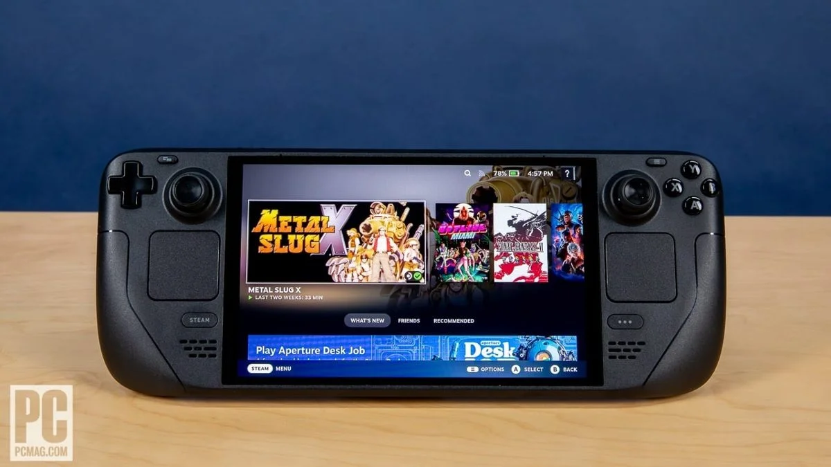 Valve Steam Deck OLED - in-use shot