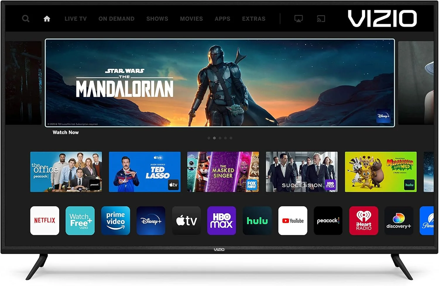 Vizio V-Series 4K UHD TV - side profile