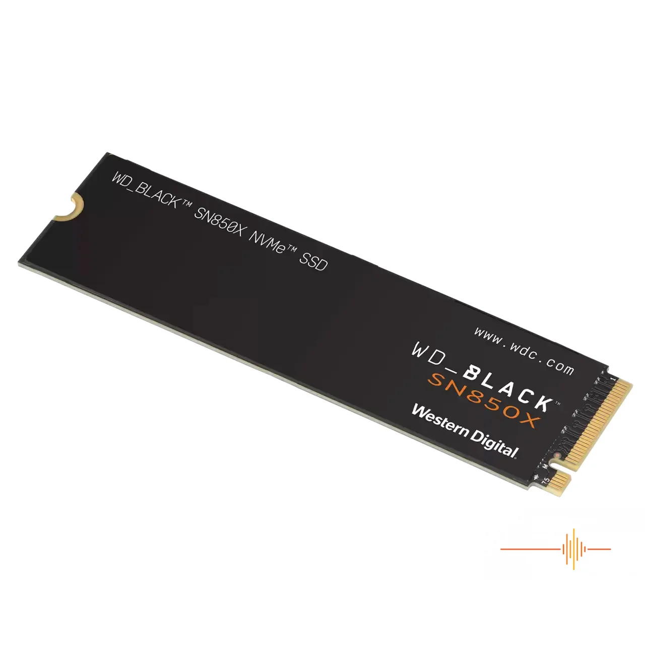 WD Black SN850X NVMe SSD - in-use shot