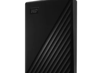 WD My Passport External Hard Drive - front design view