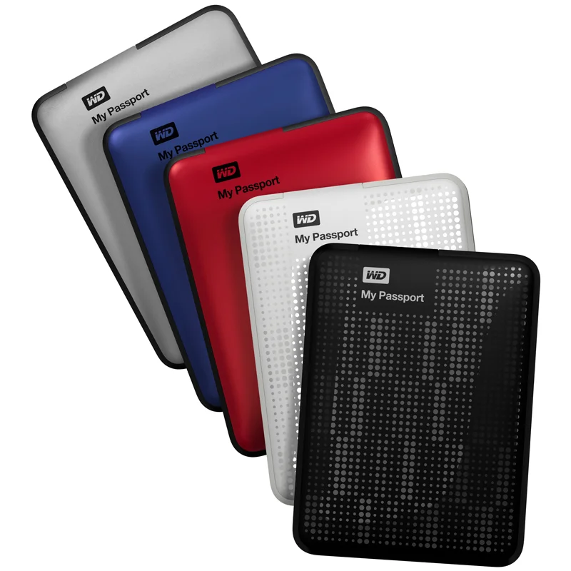 WD My Passport External Hard Drive - side profile WD My Passport External Hard Drive - side profile