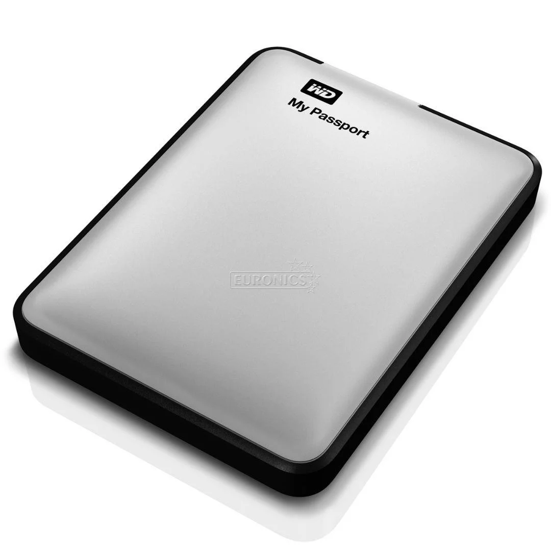 WD My Passport External Hard Drive - in-use shot WD My Passport External Hard Drive - in-use shot