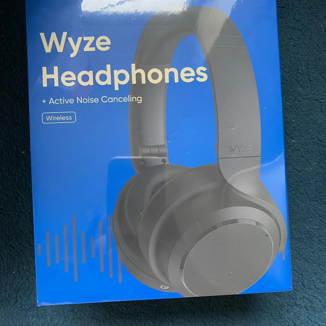 Wyze Noise-Cancelling Headphones - in-use shot Wyze Noise-Cancelling Headphones - in-use shot