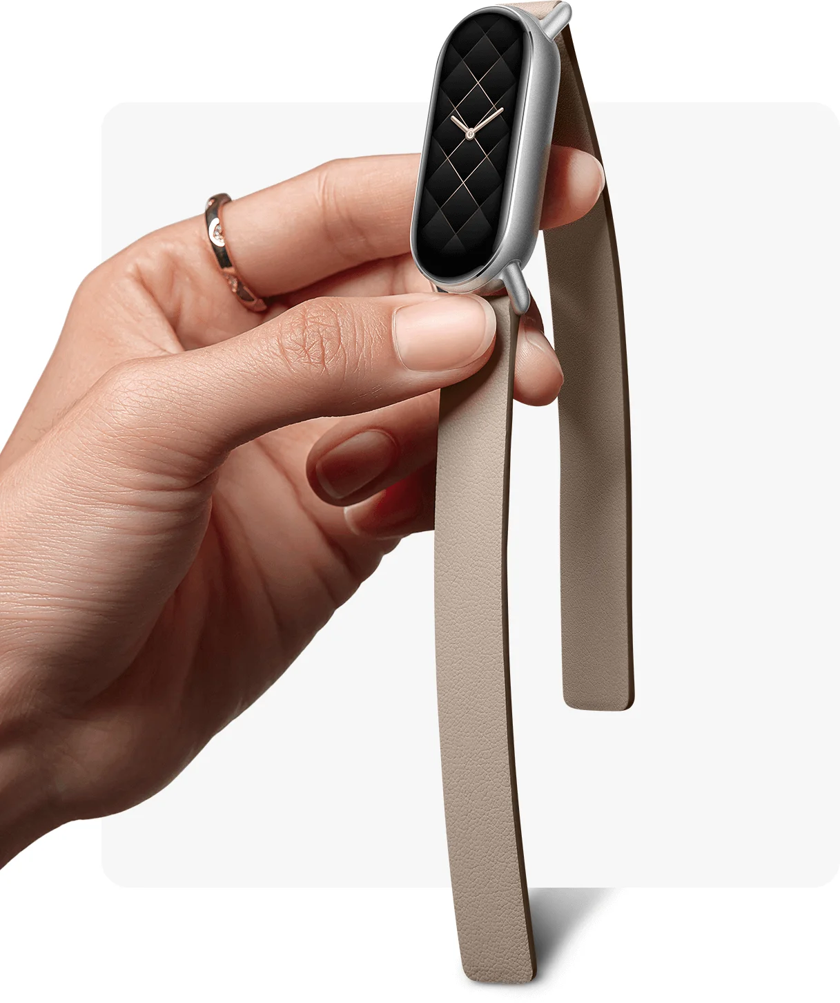 Xiaomi Smart Band 9 - side profile Xiaomi Smart Band 9 - side profile