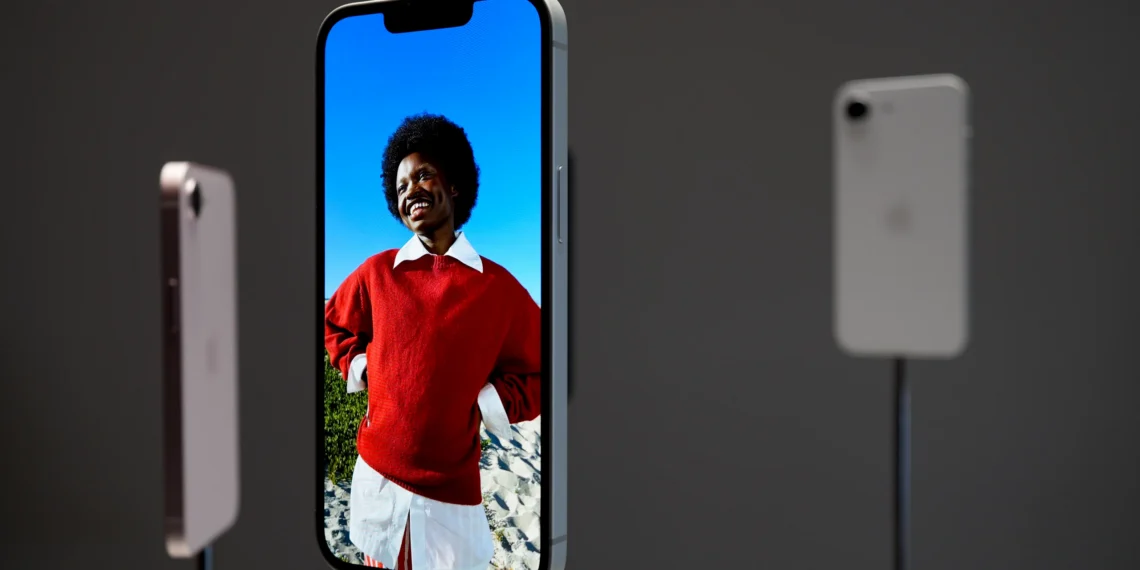 iPhone 17e - front design view