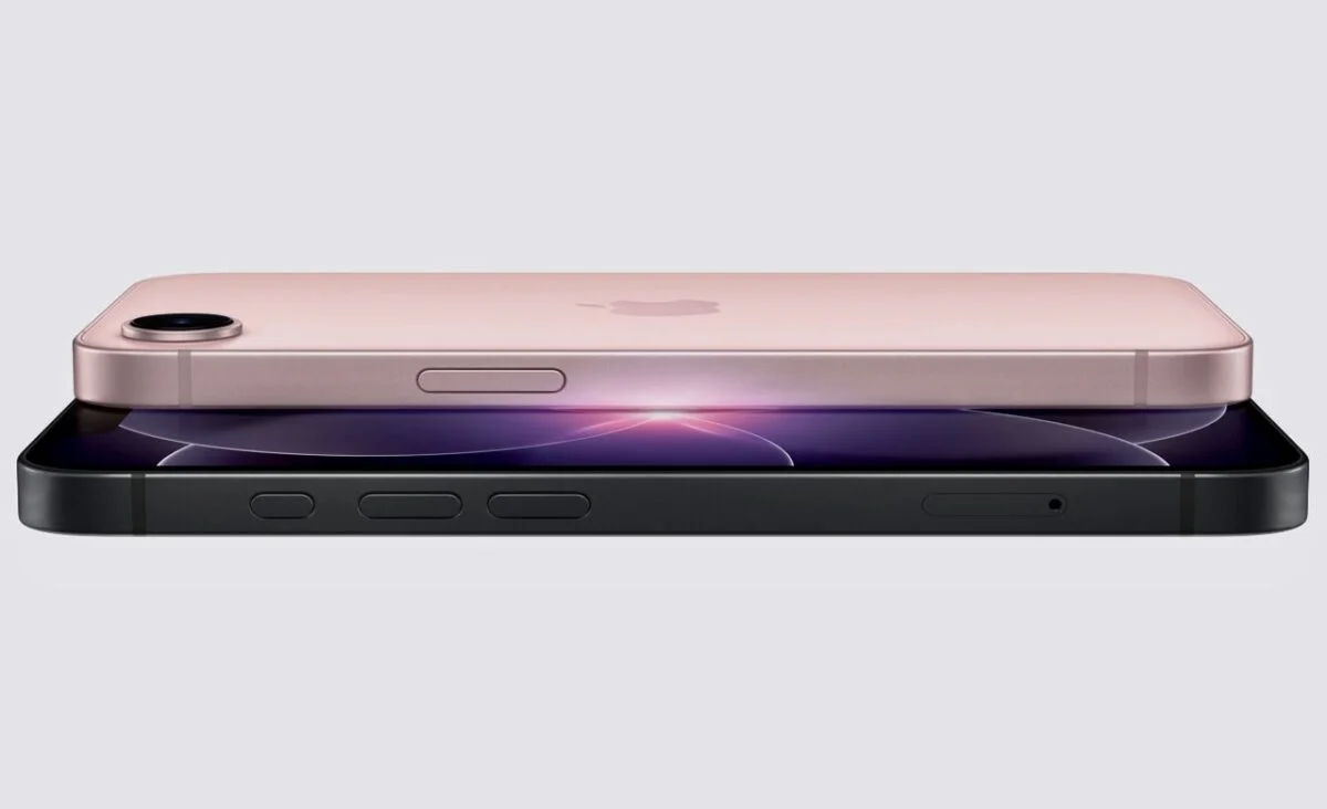 iPhone 17e - detail closeup