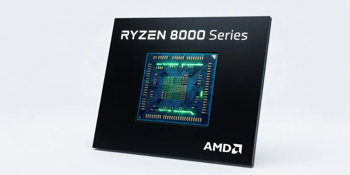 AMD Ryzen 8000 Series for Gaming Laptops - front design view