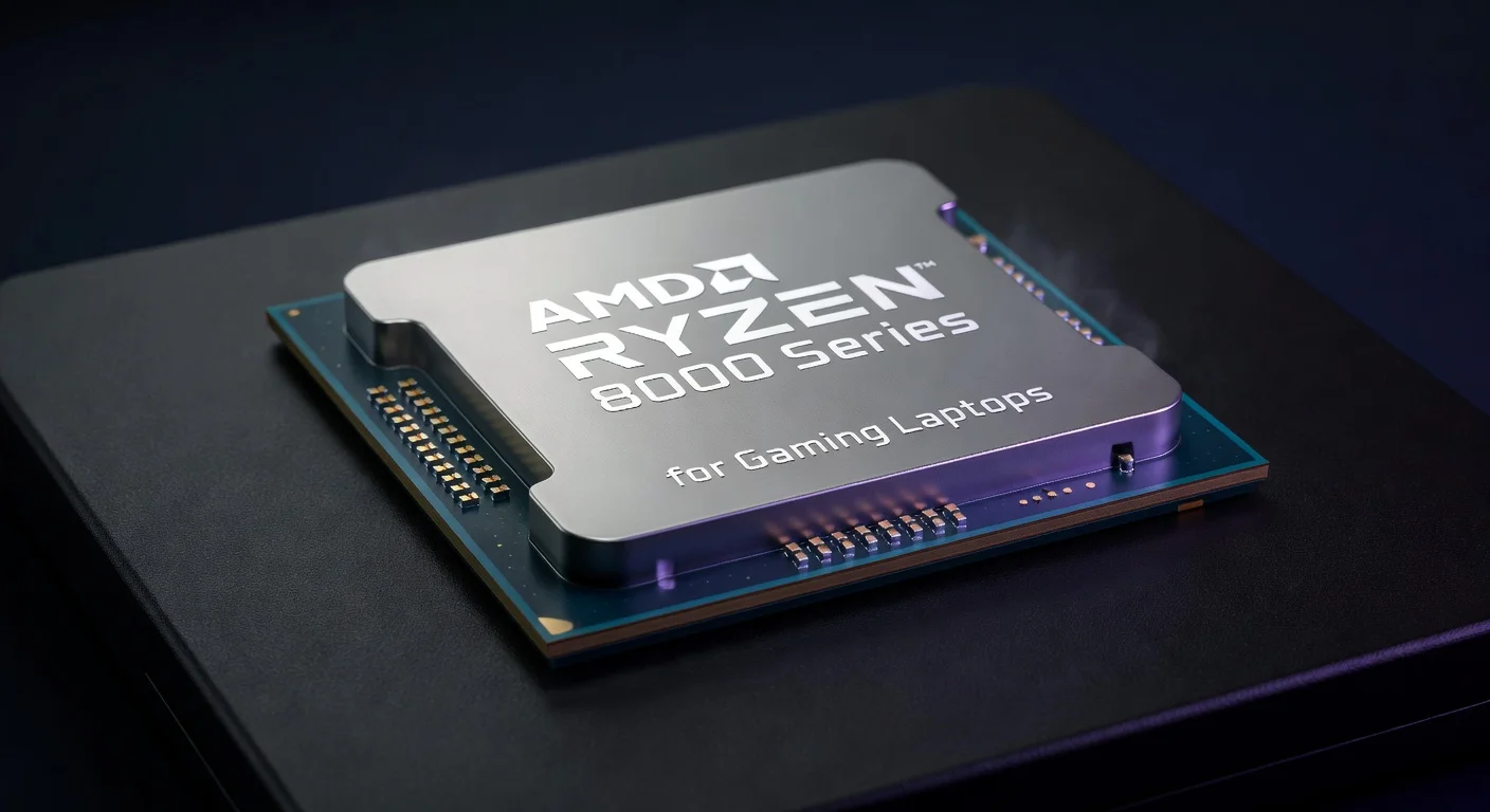 AMD Ryzen 8000 Series for Gaming Laptops - side profile