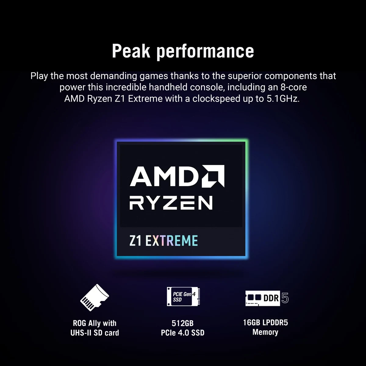 ASUS ROG Ally Z1 Extreme — Amazon gallery image 2