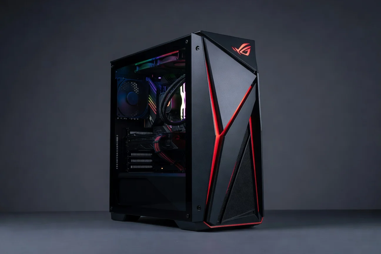 ASUS ROG Strix G16CH - side profile ASUS ROG Strix G16CH - side profile